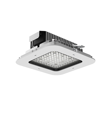 Qi - Led floodlight for motorway projecting roofs and projection service station roofs