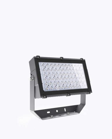 High-power LED floodlight for outdoor lighting